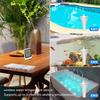 Smart Pool Thermometer IPX7 Waterproof Wireless Pool Temperature Monitor Easy Read Digital Pool Thermometer for Swimming Pools
