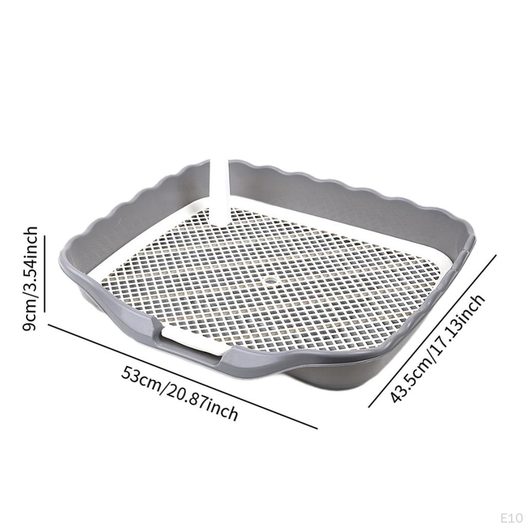 Badezimmer zum Badezimmer, Hundetrainingstoilette, Netzgitter, leicht zu reinigen, Haustiere mit Pad