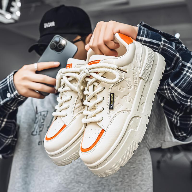 New Men And Women's Classic Fashion Low Top Thick Sole Skateboarding Shoes Comfortable Soft Sole Basketball Sneakers