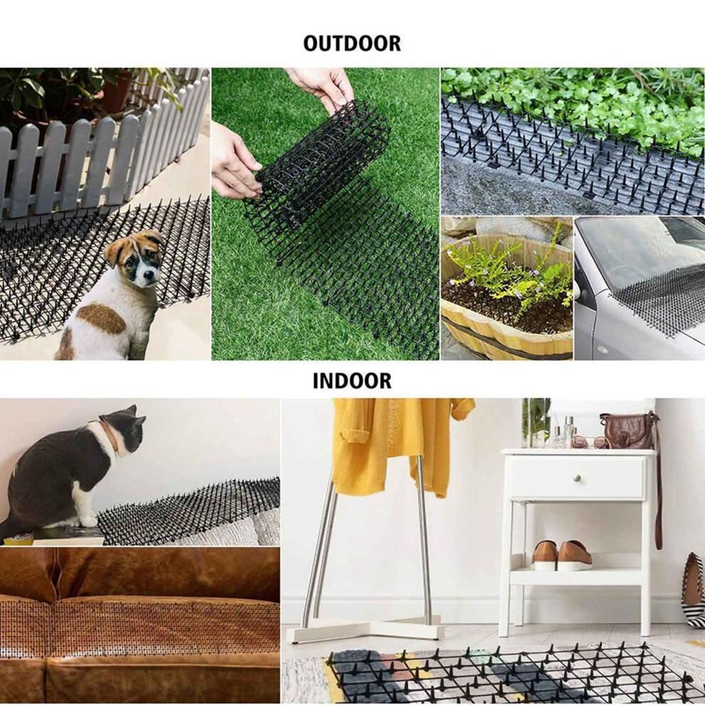 Cat Scat Mat with Spikes, Cat Dog Animal Spikes Repellent Deterrent