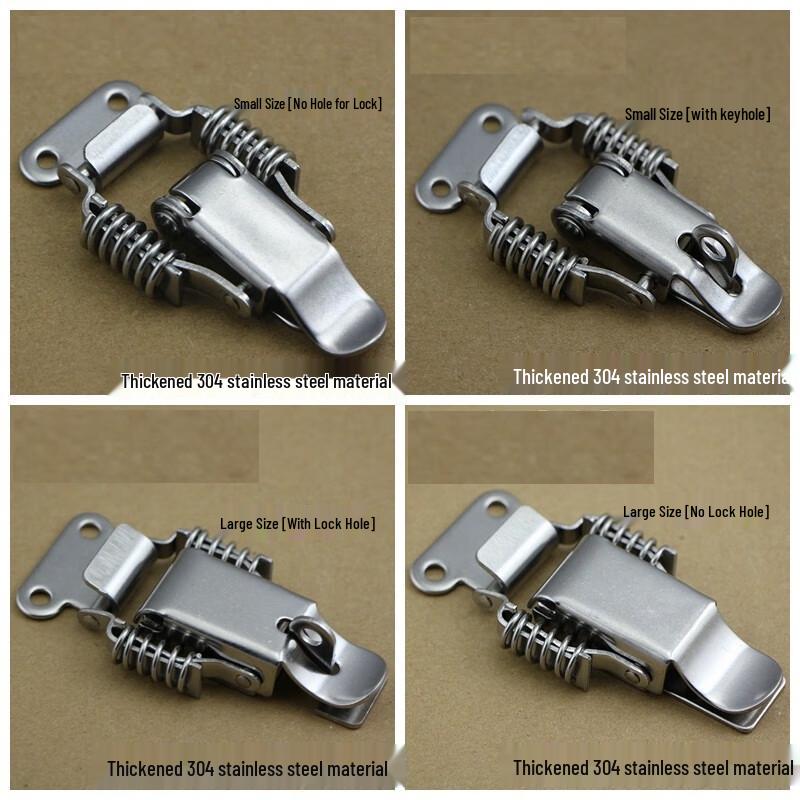 Двойной пружинный защелка из нержавеющей стали 304
