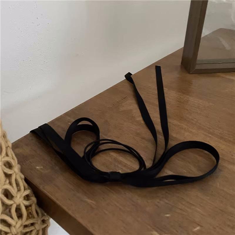 

«2023 Милая фея, резинка-бантик для девочек – тонкий головной убор с резинкой» чёрный