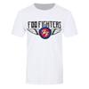 Foo Fighters T-Shirt Flash Wings Rock Official New White