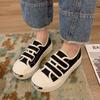Minority Velcro Canvas Shoes Women's  Spring Korean Version of The New Casual All-match Thick-soled Sports Shoes Trend