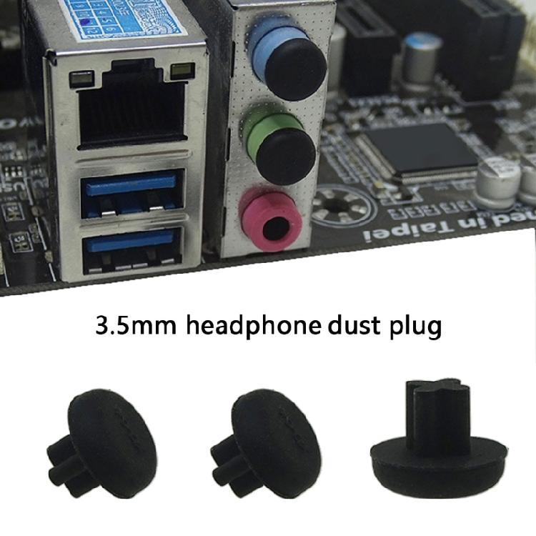3.5mm Audios Port Protectors Waterproof Dustproof Plugs Universals Electronic Device Accessory