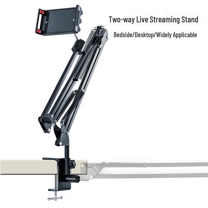 Mobile/Tablet Microphone 35 Stand for Video Chat, Binge Watching, Desktop, Bedside, and Live Streaming.