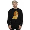 Disney Mens Lady And The Tramp Lady Spaghetti Heart Sweatshirt