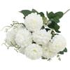 Artificial Silk Flower Bouquet Hydrangea European Style Camellia Rose Ball Chrysanthemum For Home Party Wedding Decoration
