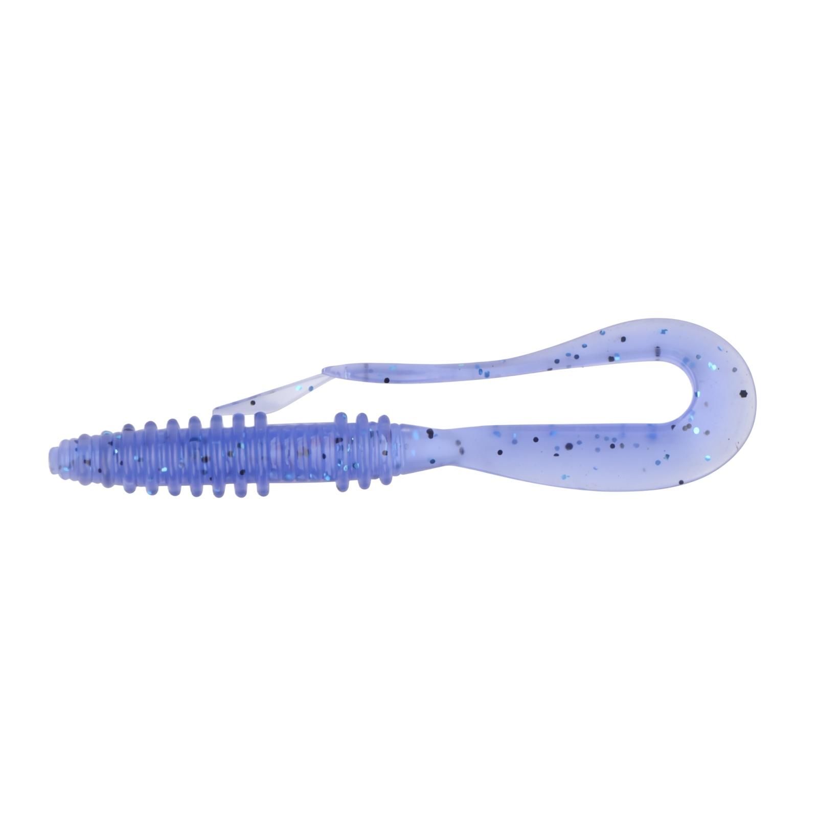 

Soft Fishing Lure 5cm Curly Tail Worm Artificial Bait for Bass Fishing Texas Rig Swimbait Soft Plastic Lure for Freshwater Fishing one size синий