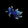 Elegant Koi Goldfish Brooch – Chic Chinese-Style Enamel Suit Pin for Women