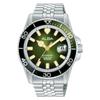 ALBA (From Seiko) Automatic Khaki Green Dial Stainless Steel Men’s Watch AU4047X1