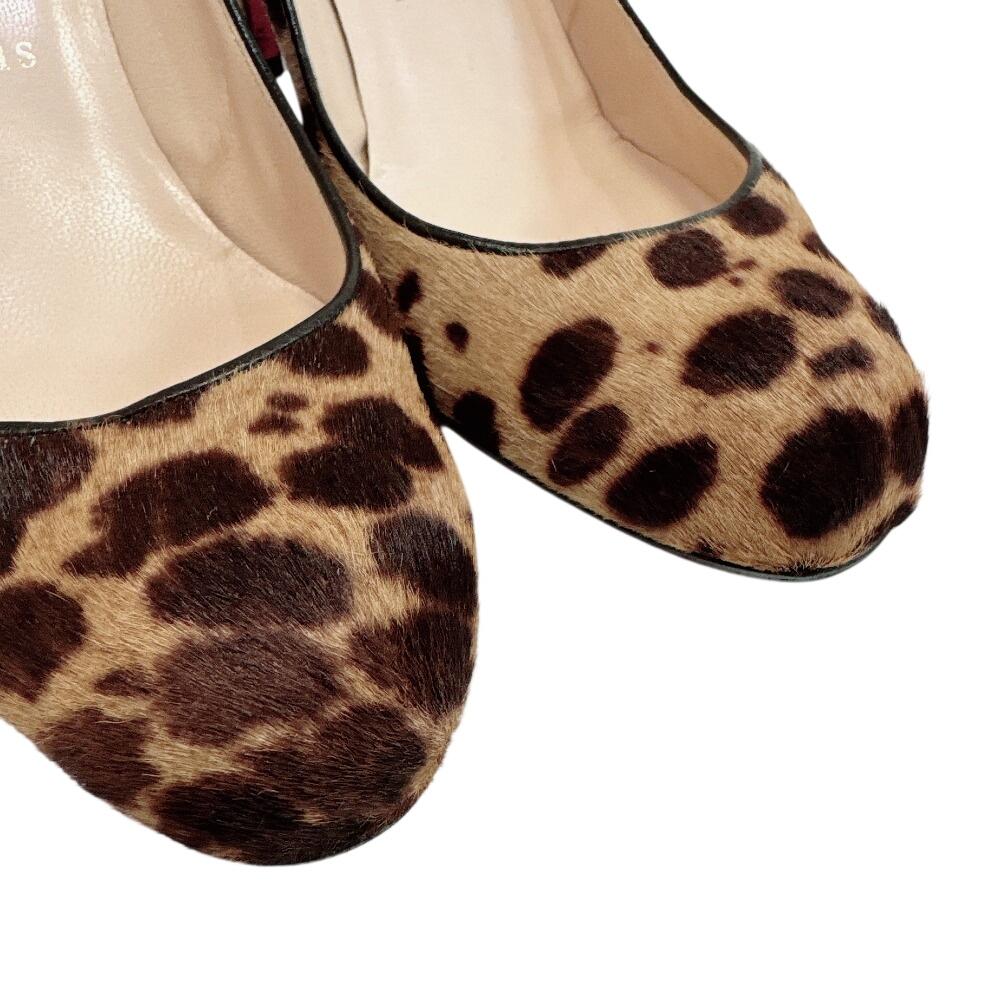 Christian Louboutin Heel Leopard Harako pumps Brown Harako Used