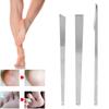 3pcs Pedicure Knife Set Blade Knife Scraper Knife Cuticle Remover Steel Toenail Correction Tools
