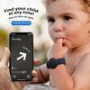 for AirTag Bracelet for Kids, Waterproof Cute Print for Air tag Holder for Kids with Soft Silicone Full Coverage Anti-Lost Hidden for Airtag