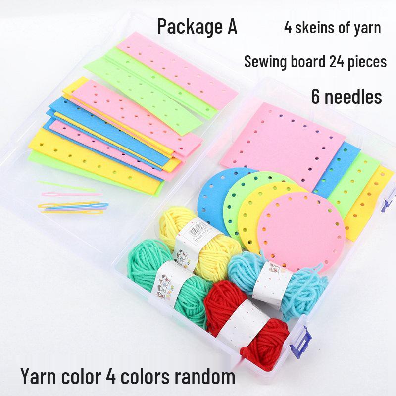 

Монтессори Набор-пазл для шитья и нанизывания для детского сада и дошкольного возраста