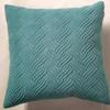Home Lisle Velvet Pillowcase No Cores Simple Solid Color Sofa Pillowcase Office Cushion Cover