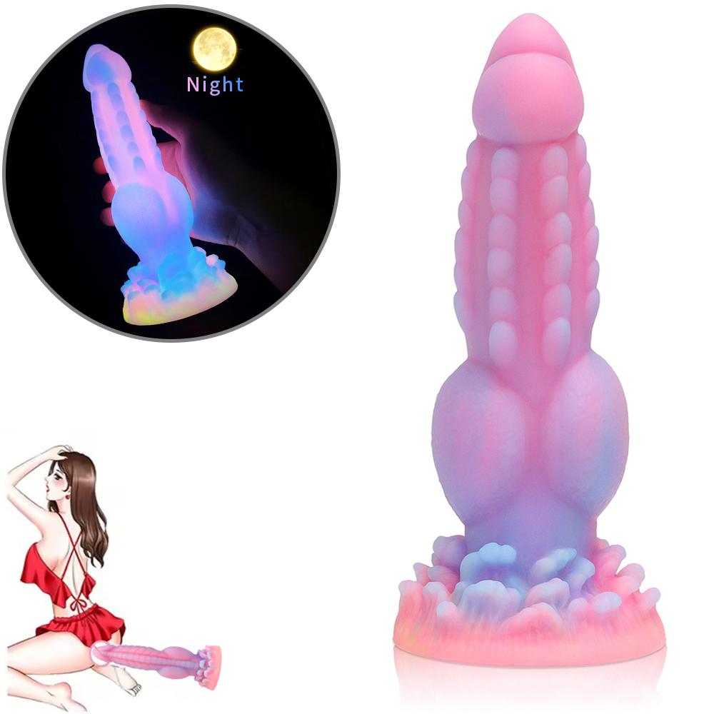 Soft Silicone Anal Dildo Butt Plug Beads Prostate Massager G Spot Clitoral Stimulator Masturbation Adult Sex Toys for Women Men