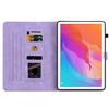 For Huawei MatePad T 10s(AGS3-L09 (Wi-Fi/LTE), AGS3-W09 (Wi-Fi Only)). PU Leather Exquisite Floral Embossed Design Tablet Case