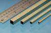Albion Alloys Brass Square X 305mm Pack of Hobby AALSB2M Pipe, 4.76 4.76mm, Long, 2, Material,
