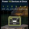 Power Station Portable FOSSiBOT F2400 | Batterie LiFePO4 2048Wh, 2400W (4800W Pic), 3 Sorties CA, RV/Maison/Voyage/Urgence