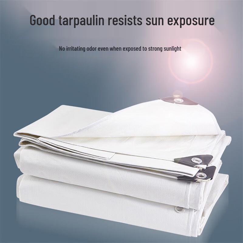 Zhuyun White Waterproof Sunshade Tarp