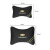 Car Headrest Pillow Lumbar Support Suede Neck Rest Back For Chevrolet Camaro Equinox Traverse Montana Silverado Trax Keychain