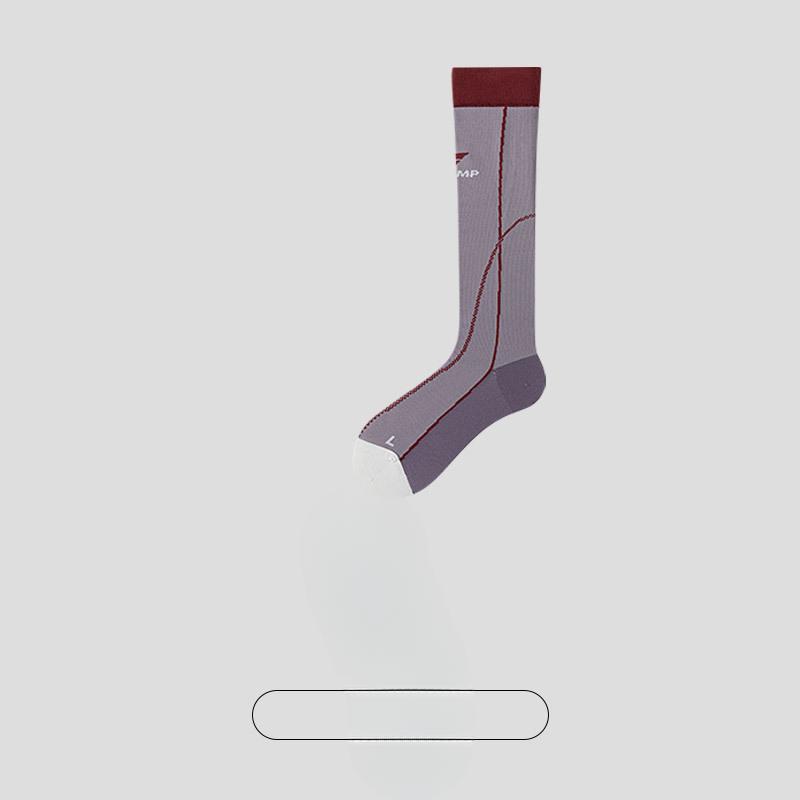 Professional Yoga Socks, Women's Sports and Fitness Calf Socks, Line Elastic Pressure Socks, Slimming, Fashionable, Versatile and Casual