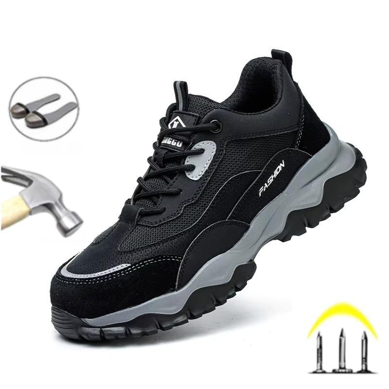Composite Toe Electrical Insulation 6Kv Men Labor Protection Shoes Anti Smashing Anti Piercing Work Safety Boots Sneakers