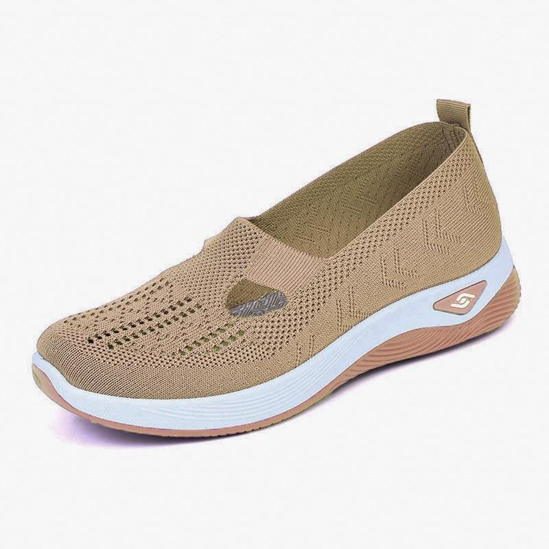 Summer Women's Anti-Slip Breathable Lightweight Shoes for Middle-Aged and Elderly Moms