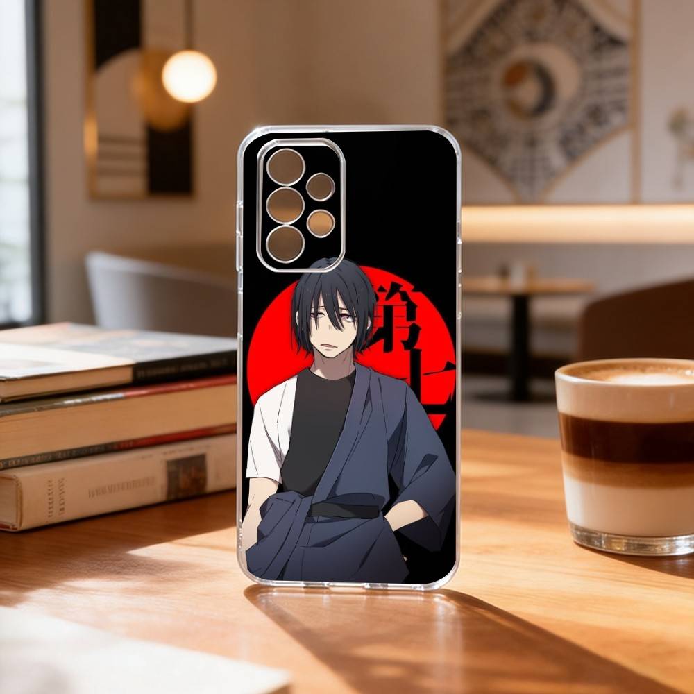 

Benimaru Shinmon Fire Force Logo Phone Case Transparent Silicone Soft For Samsung S25,S24,S21,S22,S23,S30,Ultra,S20,Plus,Fe Samsung S235G