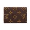 Louis Vuitton Rosalie Coin Purse Brown Monogram Canvas/Rose Ballerine Pink Women Wallets M62361