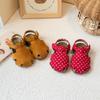 Toddler Kids Sandals Polka Dots Sweet Children Beach Shoes Hollowed-out 2025 Summer New Girls Princess Shoes Classic Soft Sole
