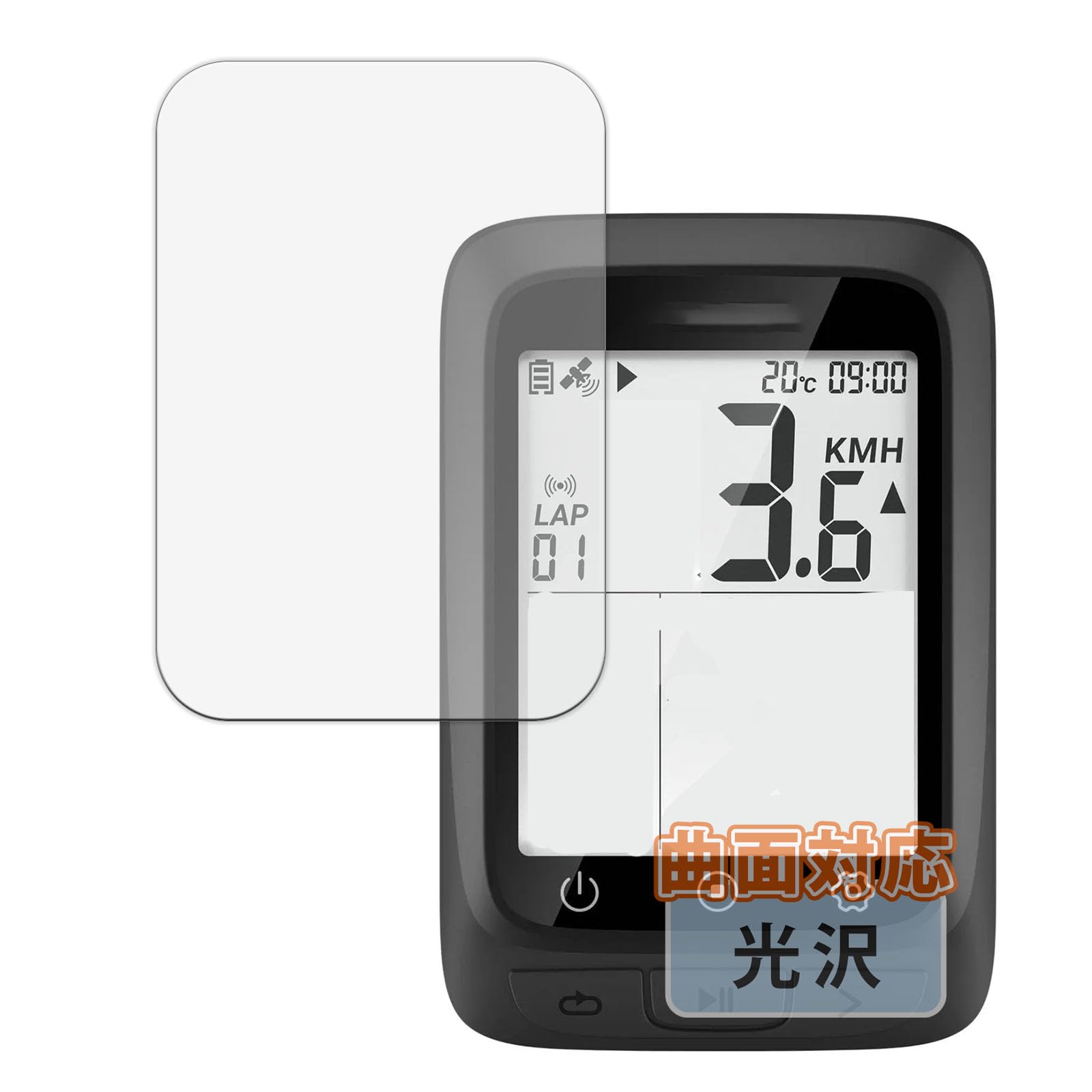 

COOSPO BC107 Screen Curved Surface Made in Japan Kayo&Karin Protector, Compatible, Ultra-Clear, Self-Healing,