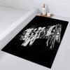 Heavy Door Mat Bedside Entrance Bath Floor Decoration Corridor Band Door S-Slipknot Mat Carpet Living Metal Room Balcony