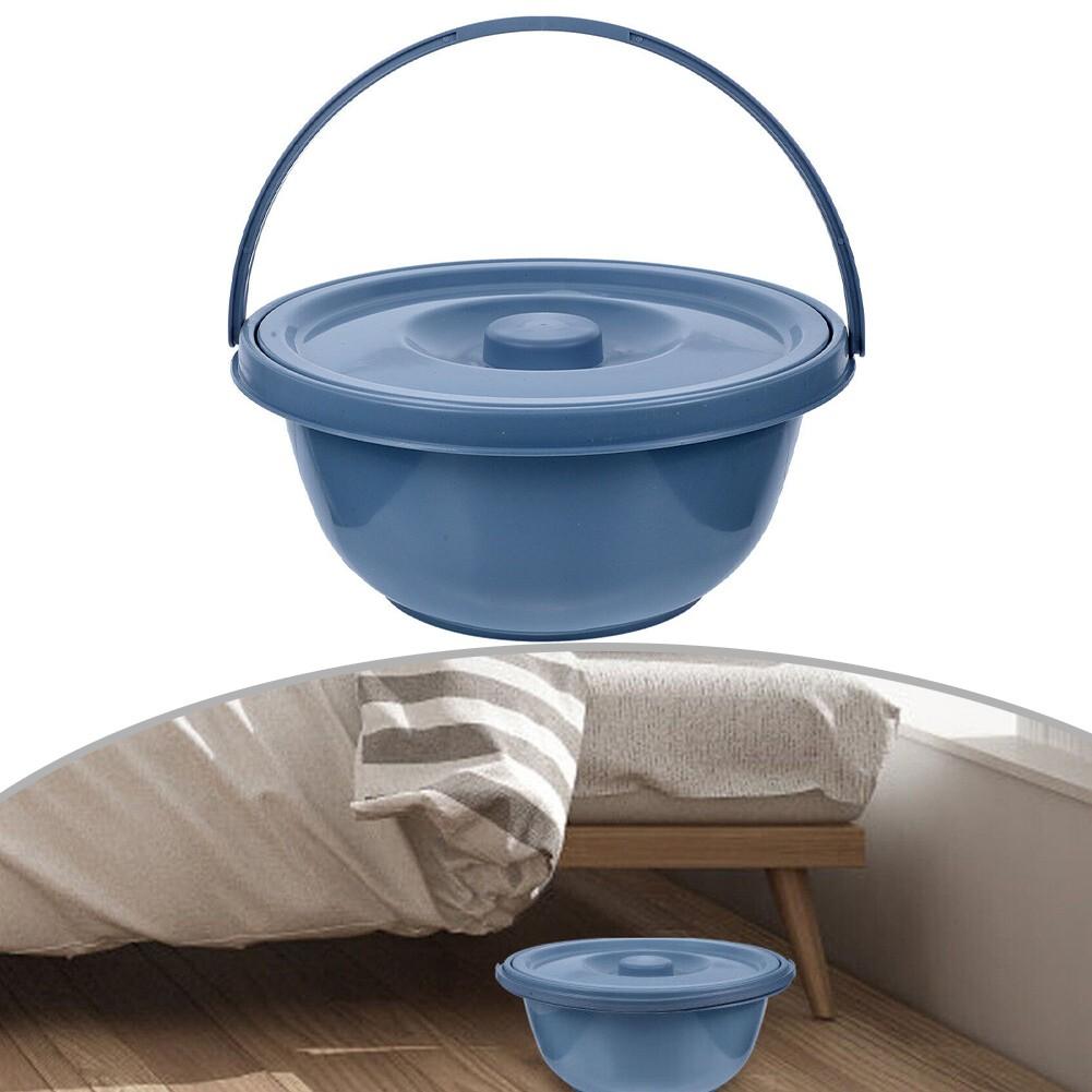 Pregnant Woman Chamber Pot Lid Portable Urinal Pan Service Time