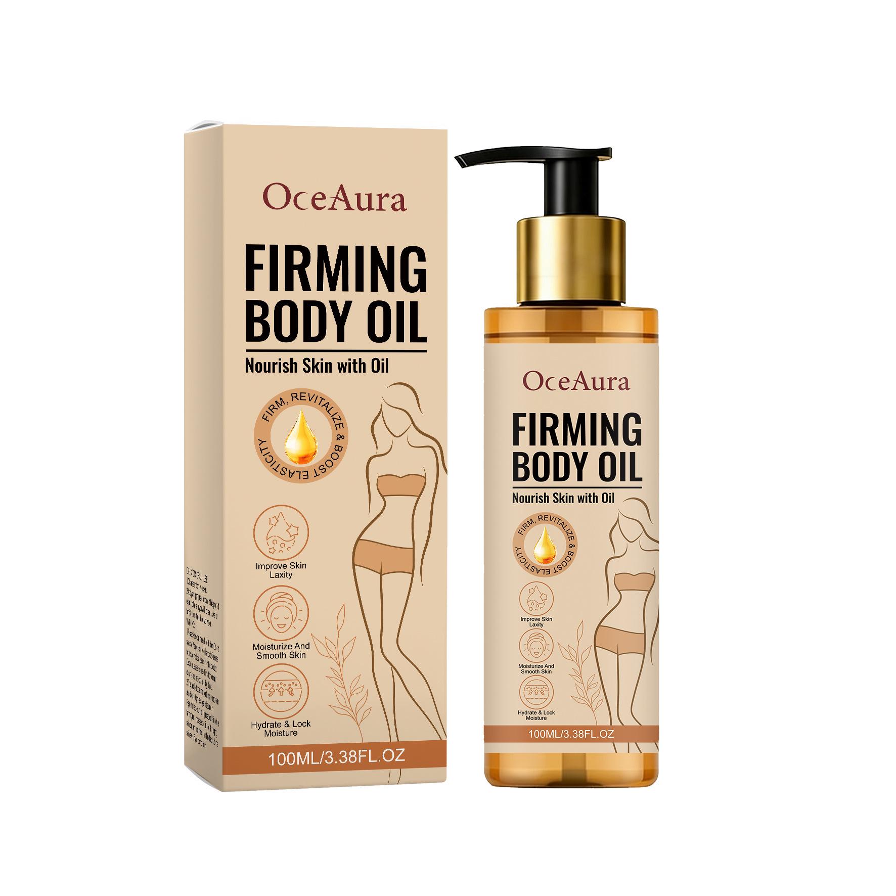 OCEAURA Hydrating Body Oil: Moisture-Rich, Smooth Finish, Light & Absorbent.