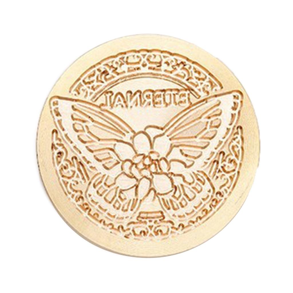 Butterfly Wax Seal Vintage Craft Sealing Head For Cards Envelopes Wedding Invitations Gift Packaging Scrapbooking