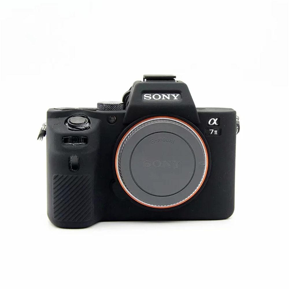 A7II Soft Silicone Camera Body Case For Sony A7 II A7II A7R Mark 2 A7MII/A7RII/A7SII Protective Rubber Cover Skin