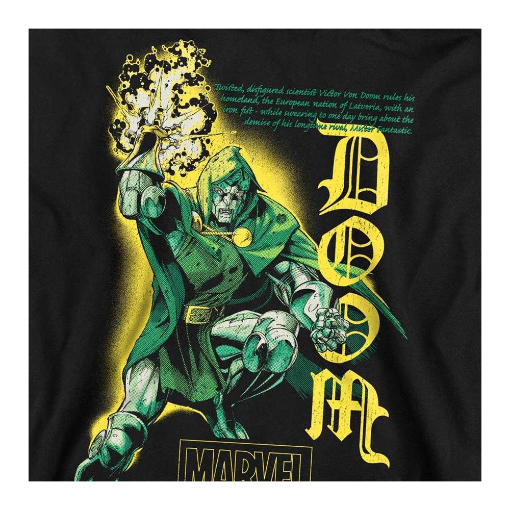 Sweatshirt à manches longues tendance pour adulte unisexe Doctor Doom Méchant