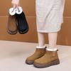 Shoes Women's Winter New Fashionable Versatile Platform Short Snow Boots Light and Comfortable Non-slip One-pedal Mother Shoes
