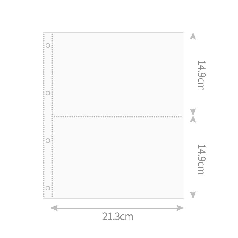 Sweet Heart Cutout Binder A4 Macaron Gradient Card Album D-Ring Loose-Leaf Cute Photocard Holder for K-Pop Idol Photo Collection