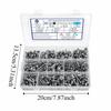 450pcs 410 Stainless Steel Self Tapping Screws Hex Head Stainless Steel Screws  Metal Application
