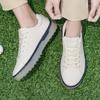 Golf Shoes Men Waterproof Breathable Golf Sneakers Women Golf Spikeless Sneakers Business Outdoor Sport Leather Golf Footwear