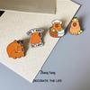 Broche Mignonne en Dessin Animé Capybara pour Sacs et Sacs à Dos