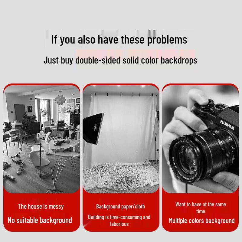 Pannello di sfondo in PVC Monocolore per Fotografia