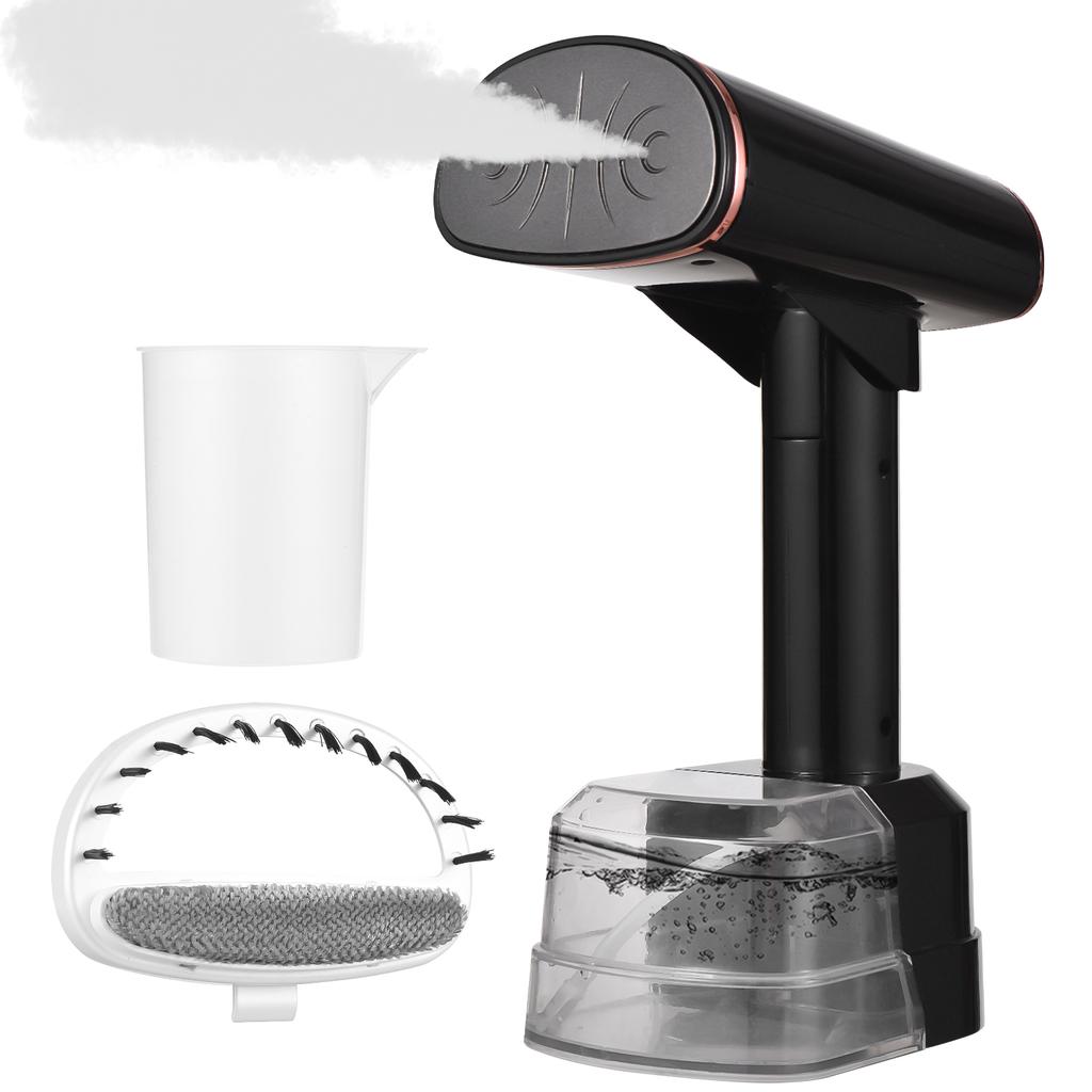 Aparat cu abur de mână pentru haine 1500 wați 20 s Eliminator rapid de riduri cu încălzire pentru articole de îmbrăcăminte până la