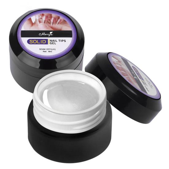 Nail Art Glue Fast Drying Easy To Apply High Efficiency Useful Stick Solid Patch Gel Gummy Adhesive for Salon