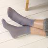 1 Pair Business Men's Summer Socks Thin Silk High Elastic Breathable Comfortable Dress Sock for Formal Work Office Hosiery Sport