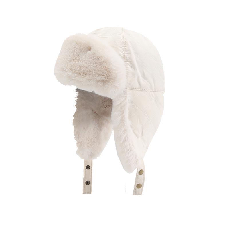 Unisex Winter Korean Style Aviator Hat with Ear Protection - Ideal for Riding, Skiing, and Cold Weather