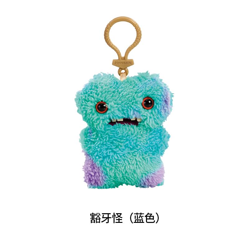 10cm Fuggler Cute Tooth Monster Funk Tooth Treasure Plush Keyrings Kawaii Mini Series Baby Funny Plush Doll Ornament